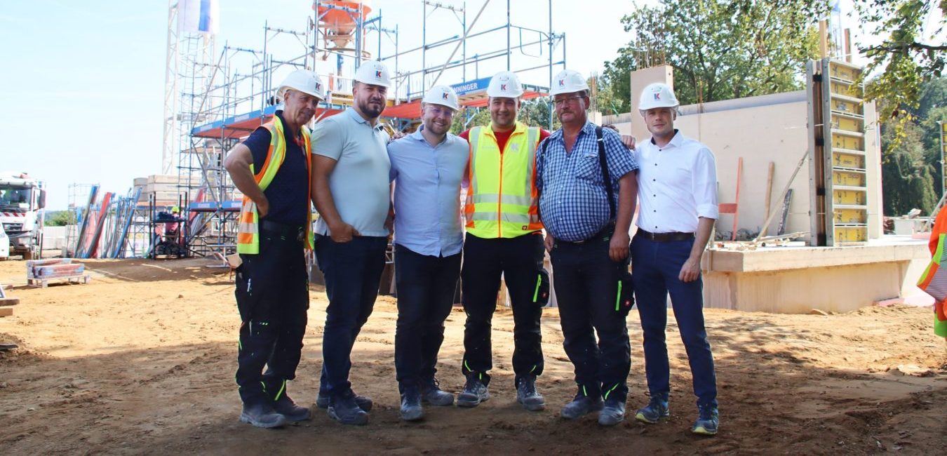 Unser Projektteam am Bredeney Park in Essen