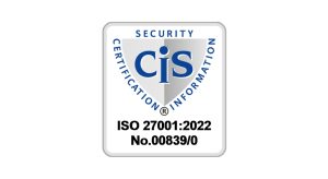 Offizielles Siegel der ISO-Zertifizierung