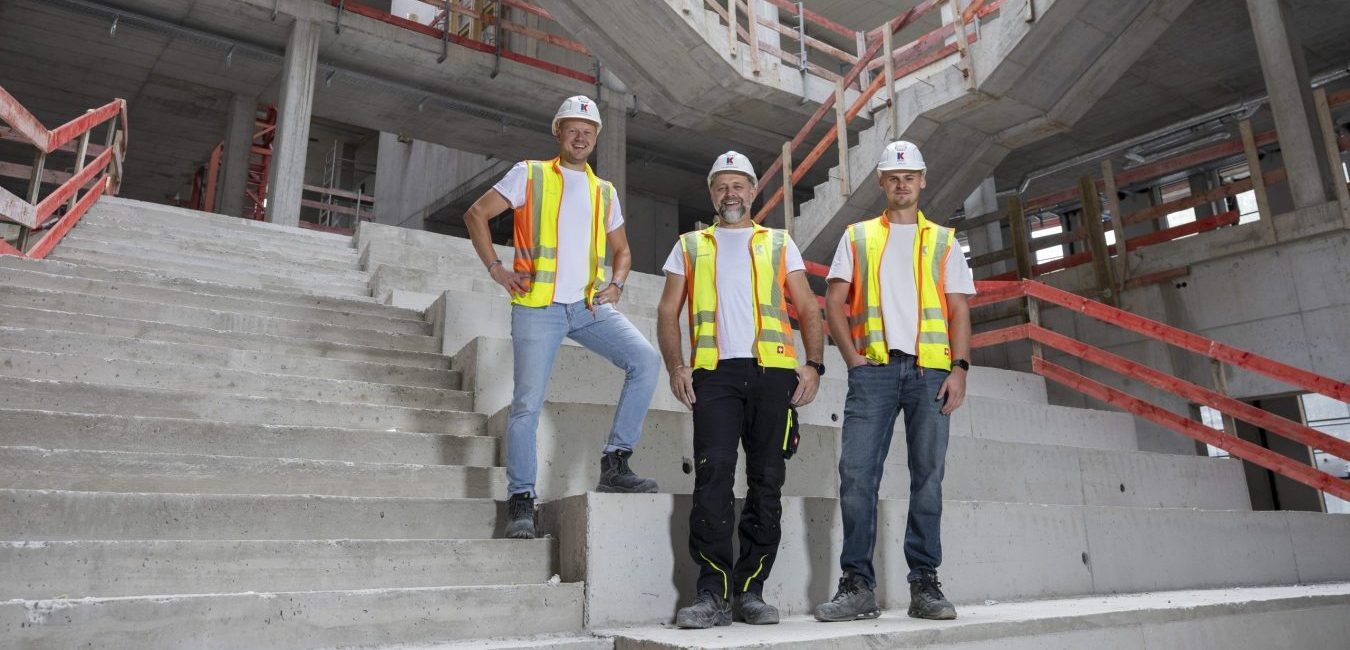 Das Hochbauteam bei CMM in Münster